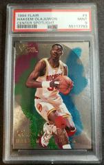 Hakeem Olajuwon #3 Basketball Cards 1994 Flair Center Spotlight Prices