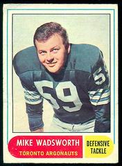 Mike Wadsworth Football Cards 1968 O Pee Chee CFL Prices