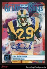 Eric Dickerson [Autograph] #ATG-9 Football Cards 2023 Panini Donruss All Time Gridiron Kings Prices