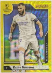 Karim Benzema [Yellow Wave] #68 Soccer Cards 2021 Topps Merlin Chrome UEFA Prices