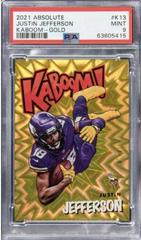 Justin Jefferson [Gold] #K13 Football Cards 2021 Panini Absolute Kaboom Prices