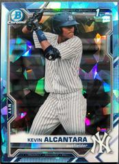 Kevin Alcantara [Aqua Refractor] #BCP-97 Baseball Cards 2021 Bowman Sapphire Prices