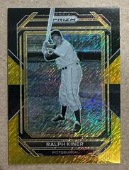Ralph Kiner [Black Gold Shimmer] #286 Baseball Cards 2023 Panini Prizm Prices