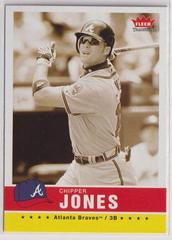 Chipper Jones [Sepia] #2 Baseball Cards 2006 Fleer Tradition Prices