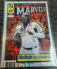 Vladimir Guerrero Jr. [Vector] #M-7 Baseball Cards 2022 Panini Donruss Marvels Prices