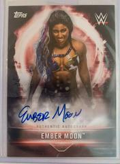 Ember Moon Wrestling Cards 2018 Topps WWE NXT Autographs Prices