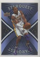 Kobe Bryant [Cyan] Basketball Cards 2008 Upper Deck Starquest Prices