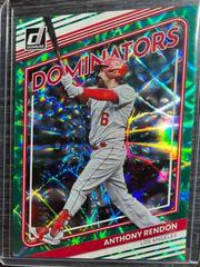 Anthony Rendon [Green] #D-8 Baseball Cards 2022 Panini Donruss Dominators Prices