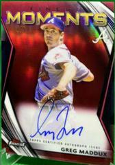 Greg Maddux [Red Refractor] #FA-GM Baseball Cards 2021 Topps Finest Autographs Prices