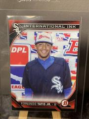 Fernando Tatis Jr. [Red] #II-FT Baseball Cards 2016 Bowman International Ink Prices