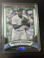 Aroldis Chapman [Green] #65 Baseball Cards 2022 Topps Tribute Prices