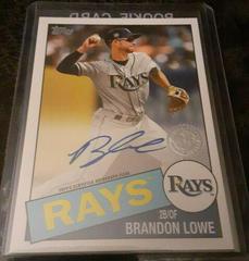Brandon Lowe Baseball Cards 2020 Topps 1985 35th Anniversary Autographs Prices