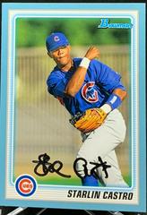Starlin Castro [Blue] Baseball Cards 2010 Bowman Prospects Prices