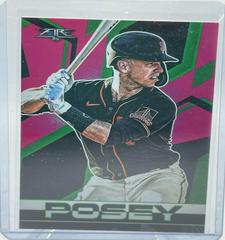 Buster Posey [Magenta] #177 Baseball Cards 2021 Topps Fire Prices