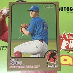 Mick Abel [Gold] #173 Baseball Cards 2022 Topps Heritage Minor League Prices