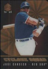 Jose Canseco #CS9 Baseball Cards 1995 Sportflix UC3 Cyclone Squad Prices