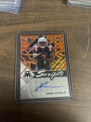 Pierre Strong Jr. Football Cards 2022 Panini Mosaic Rookie Scripts Prices