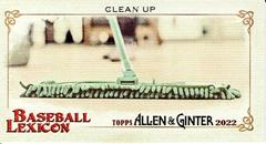 Clean Up #BL-7 Baseball Cards 2022 Topps Allen & Ginter Mini Lexicon Prices
