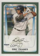 Eric Thames [Green] Baseball Cards 2011 Bowman Prospects Prices