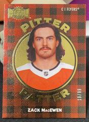 Zack MacEwen [Gold] Hockey Cards 2021 Skybox Metal Universe Pitter Patter Prices