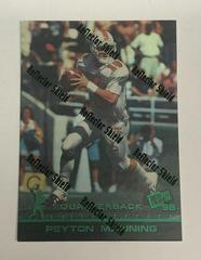 Peyton Manning [Reflector] Football Cards 1998 Press Pass Prices