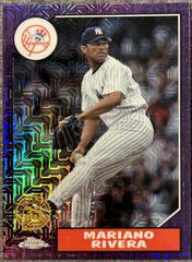 Mariano Rivera [Purple] #T87C2-49 Baseball Cards 2022 Topps Silver Pack 1987 Chrome Series 2 Prices