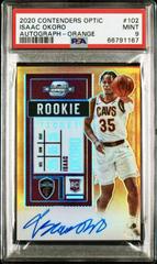 Isaac Okoro [Autograph Orange] #102 Basketball Cards 2020 Panini Contenders Optic Prices