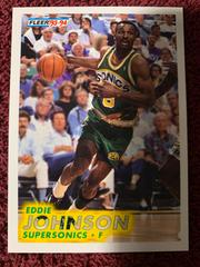 Eddie Johnson Basketball Cards 1993 Fleer Prices