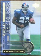 Ron Dayne Football Cards 2000 Upper Deck Ovation Prices