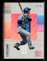 Corey Seager [Blue] #22 Baseball Cards 2018 Panini Chronicles Status Prices