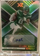 Elijah Moore [Autograph Green] Football Cards 2022 Panini XR Prices