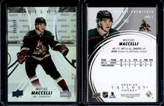 Matias Maccelli Hockey Cards 2022 Upper Deck Trilogy Prices
