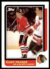 Curt Fraser #31 Hockey Cards 1986 Topps Prices
