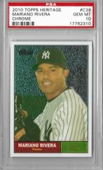 Mariano Rivera Baseball Cards 2010 Topps Heritage Chrome Prices