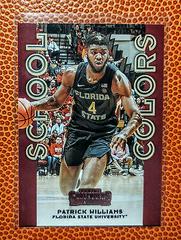 Patrick Williams #20 Basketball Cards 2020 Panini Contenders Draft Picks School Colors Prices