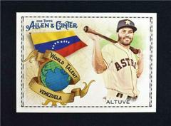Jose Altuve Baseball Cards 2018 Topps Allen & Ginter World Talent Prices