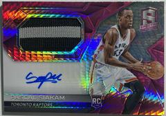 Pascal Siakam [Jersey Autograph Pink] #141 Basketball Cards 2016 Panini Spectra Prices