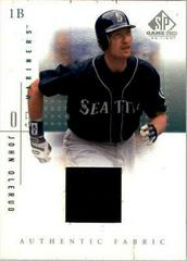 John Olerud #JO Baseball Cards 2001 SP Game Used Authentic Fabric Prices