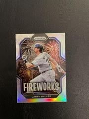 Larry Walker #F13 Baseball Cards 2023 Panini Prizm Fireworks Prices