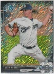 Josh Hader [Prospects Black Shimmer Refractor] Baseball Cards 2017 Bowman Chrome Mini Prices