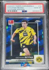 Giovanni Reyna Soccer Cards 2021 Topps Chrome Bundesliga Sapphire Prices