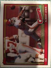 Albert Lewis #132 Football Cards 1991 Topps Prices