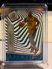 LeBron James [Sapphire] #12 Basketball Cards 2020 Panini Illusions Amazing Prices