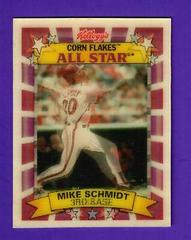 Mike Schmidt #10 Baseball Cards 1992 Kellogg's Prices