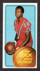 Bob Quick #161 Basketball Cards 1970 Topps Prices