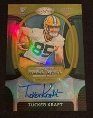 Tucker Kraft [Gold] #RRCS-11 Football Cards 2023 Panini Certified Rookie Roll Call Signatures Prices