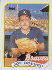 Joe Boever Baseball Cards 1989 Topps Prices