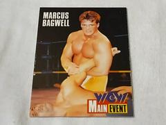 Marcus Bagwell #7 Wrestling Cards 1995 Cardz WCW Main Event Prices