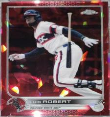 Luis Robert [Red] Baseball Cards 2022 Topps Chrome Sapphire Prices