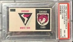 Chicago White Sox [Chicago Cubs] Baseball Cards 1962 Topps Stamp Panels Prices